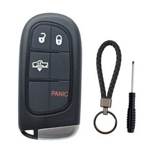 Key Fob Cover Case Replacement Fits for Dodge RAM 1500 2500 Keyless 4 Button a