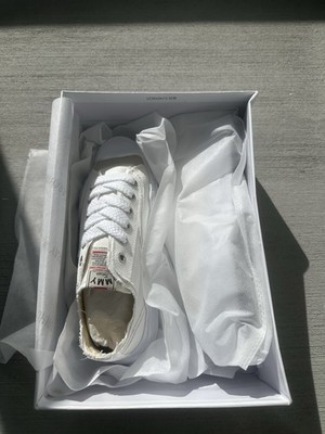 Maison MIHARA YASUHIRO Men's White Canvas 