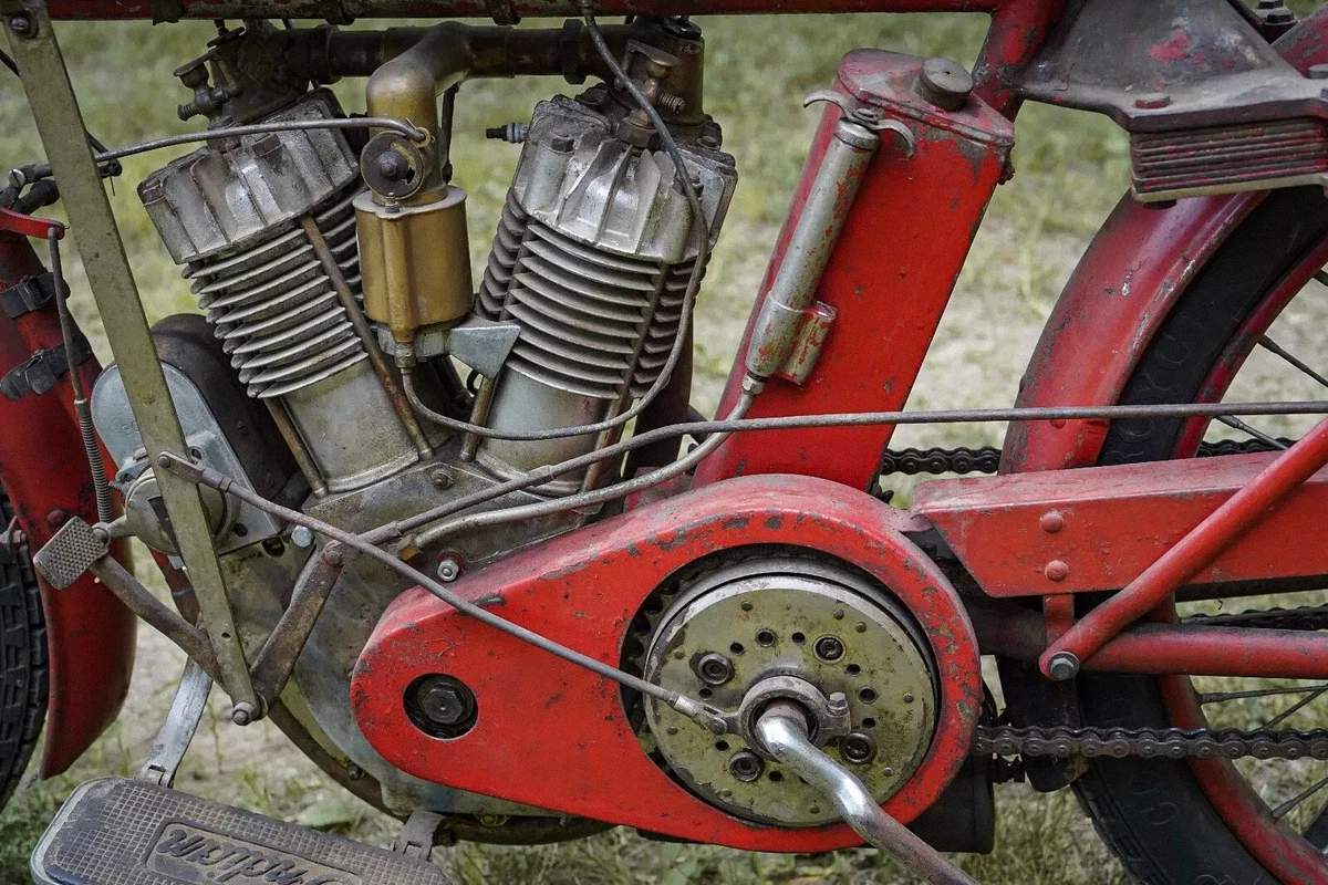 motomo hide 1913 Indian 7-Horsepower Big Twin Is a Collector's Dream