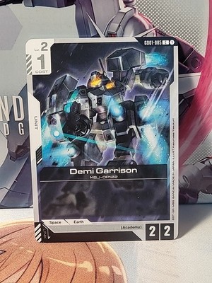 Gundam Card Game Demi Garrison New Type Rising Singles GD01-085