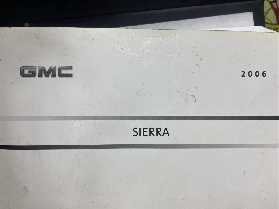 FUNDA GMC PARA PROPIETARIO MANUAL OPERADOR GUÍA DE USUARIO FUNDA ESTUCHE Foto 3 de 4