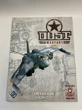 Dust Warfare Icarus Campaign Book Fantasy Flight WWII Miniatures Tabletop Game