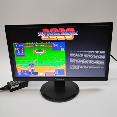 AOPEN 20CH1Q bi 19.5'' LED LCD Monitor HDMI Desktop Display Screen 12V w/Adapter