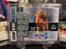 2025 AEW SP Game Used Ring Blends Premium Auto Parallel #4/5