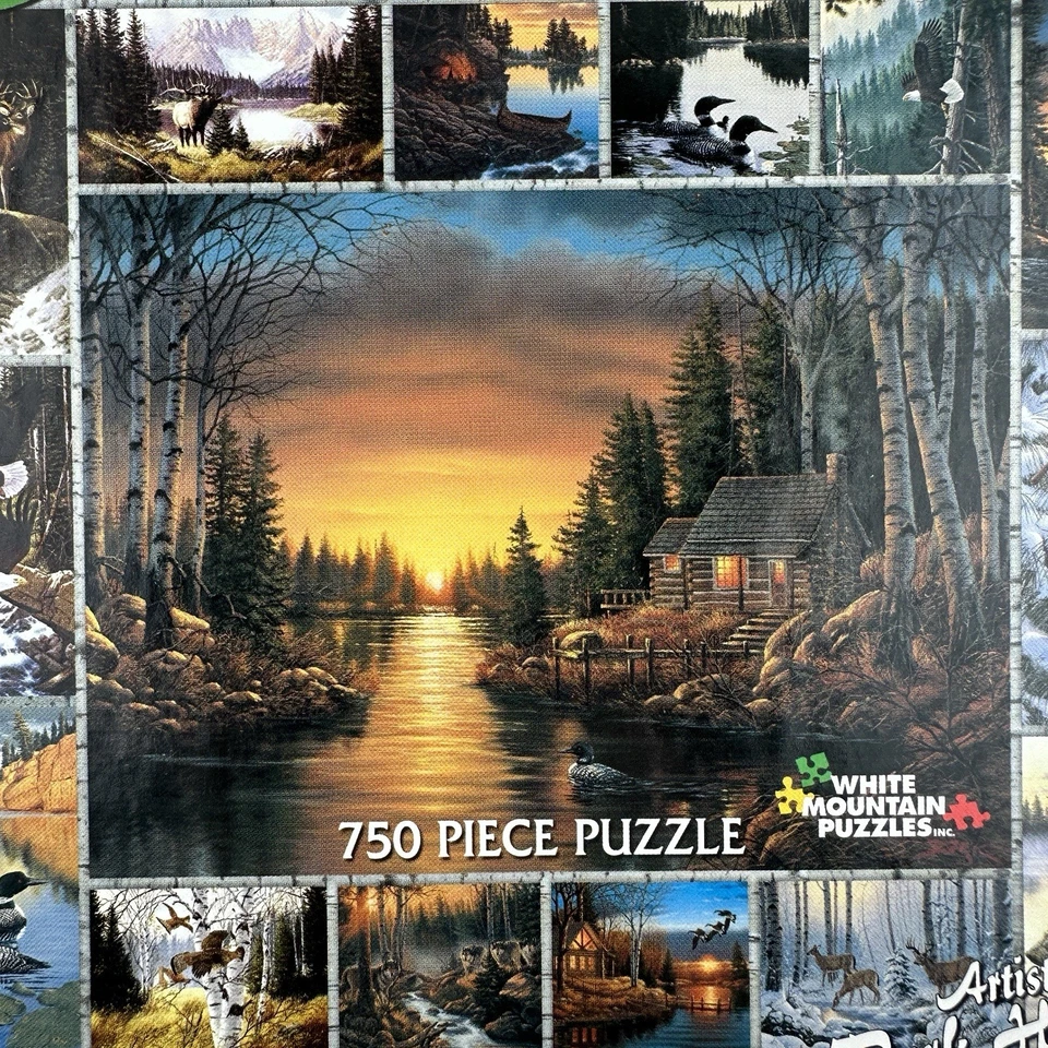 Call of the Wild Muli-Picture Puzzle 750 Piece by White Mountain Puzzles * NEW * - Image 4 of 4