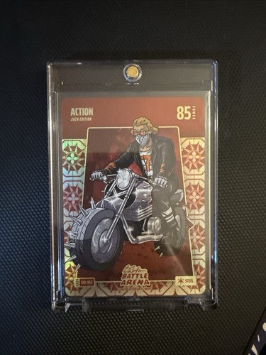 Bo Jackson Battle Arena Action Grandma's Linoleum Battlefoil Steel #GGL-653