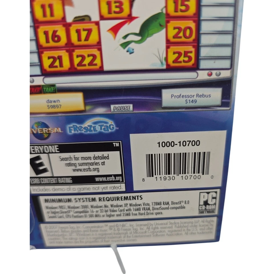 Video Game PC Concentration The Classic Game Of Mix And Match 2007 Mumbo Jumbo - Image 4 of 4