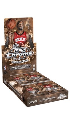 2025-26 Topps Chrome Cactus Jack Basketball Hobby Box - In Hand