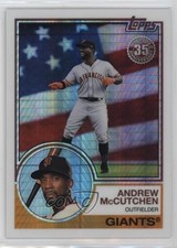 2018 Topps Silver Pack 1983 Design Chrome Update Series Andrew McCutchen 0bt4