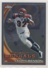 2010 Topps Chrome Cedric Benson #C181 01w1