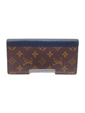 Louis Vuitton Long Wallet Portefeuille Brother Monogram Macasser BRW Used