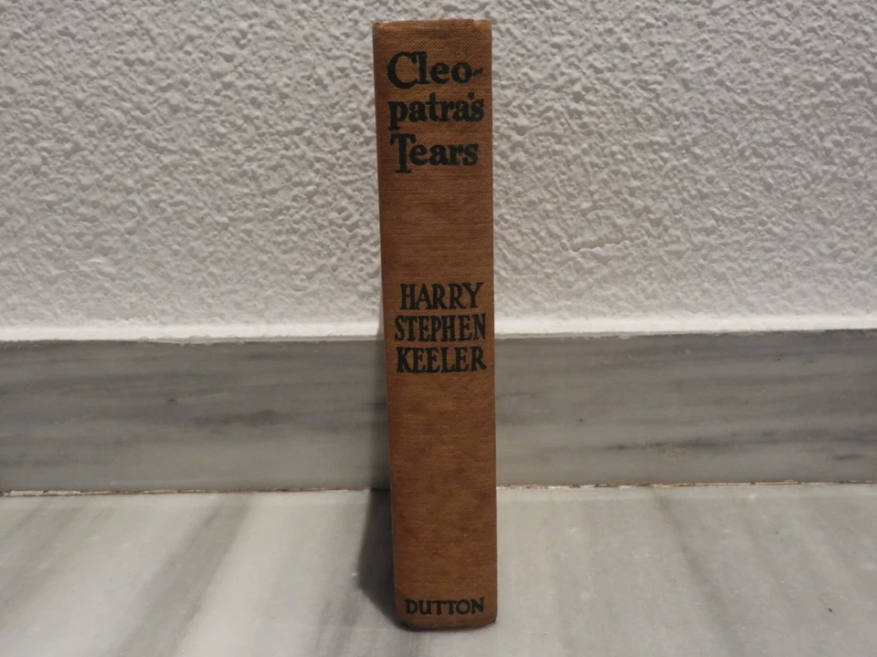 LIBRO NOVELA MISTERIO Cleopatra's Tears - Harry Stephen Keeler - 1940 - Imagen 2 de 4