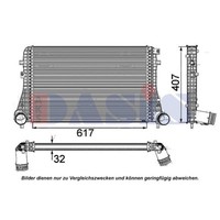 LadeluftküHler FüR VW Passat Variant Seat Alhambra 047026N