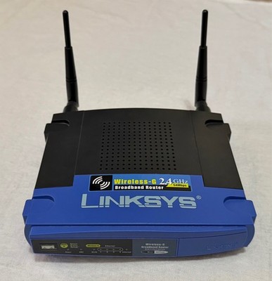 Linksys WRT54GL v1.1 Wireless-G 2.4GHz Broadband Router -- w/ DD-WRT firmware
