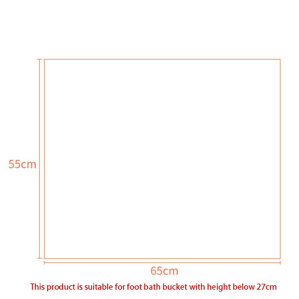 70Pcs Foot Care Tool Disposable Foot Tub Liners Bath Basin Bags for Feet9467