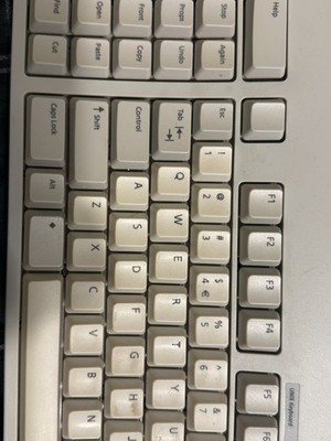 Sun Microsystems 320-1367-03 Type-7 USB UNIX/Solaris Layout