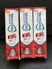 3x Sensodyne Pronamel For Kids 24hr Cavity Protection Berry Twist 4 Oz Exp 2/26 1.25 per gallon