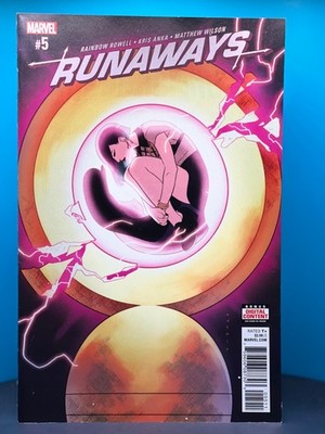 RUNAWAYS #5 Marvel Comics  March 2018