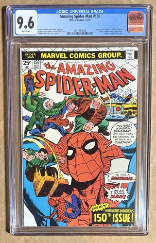 Amazing Spider-Man #150, CGC 9.6, Spider-Slayer app., Bronze Age Marvel, 1975