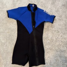 Women's Front Zip Shorty Wetsuit 3mm Size large