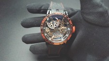 #132 Roger Dubuis EXCALIBUR SPIDER PIRELLI Skeleton 45mm TITANIUM DBEX0695 2018