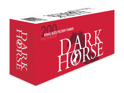 Dark Horse Filterhülsen Zigarettenhülsen ''Full Flavour'' 20Boxen je 200Hülsen
