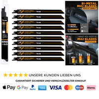 SäBelsäGebläTter Metall M42 225Mm 18TPI Bi