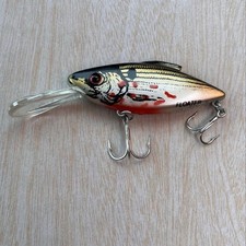 Bill Lewis Diving Rattle Trap Natural Finish, Floats, Used