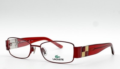 NEW LACOSTE LA12246 RE RED AUTHENTIC EYEGLASSES 51-17