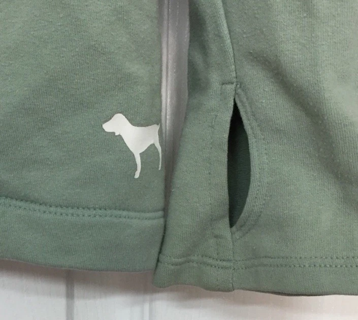 UNDERCOVER Giacca leggera con cappuccio e zip intera verde menta VS PINK Spell Out taglia M