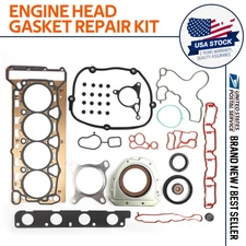 For AUDI A3 A4 VW Jetta Golf 2.0T OEM Engine Rebuild Full Gasket Set 06J103383D