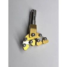 Guitar Fractal Fret Press Installation Tool Brass Radius Fingerboard Curvatures