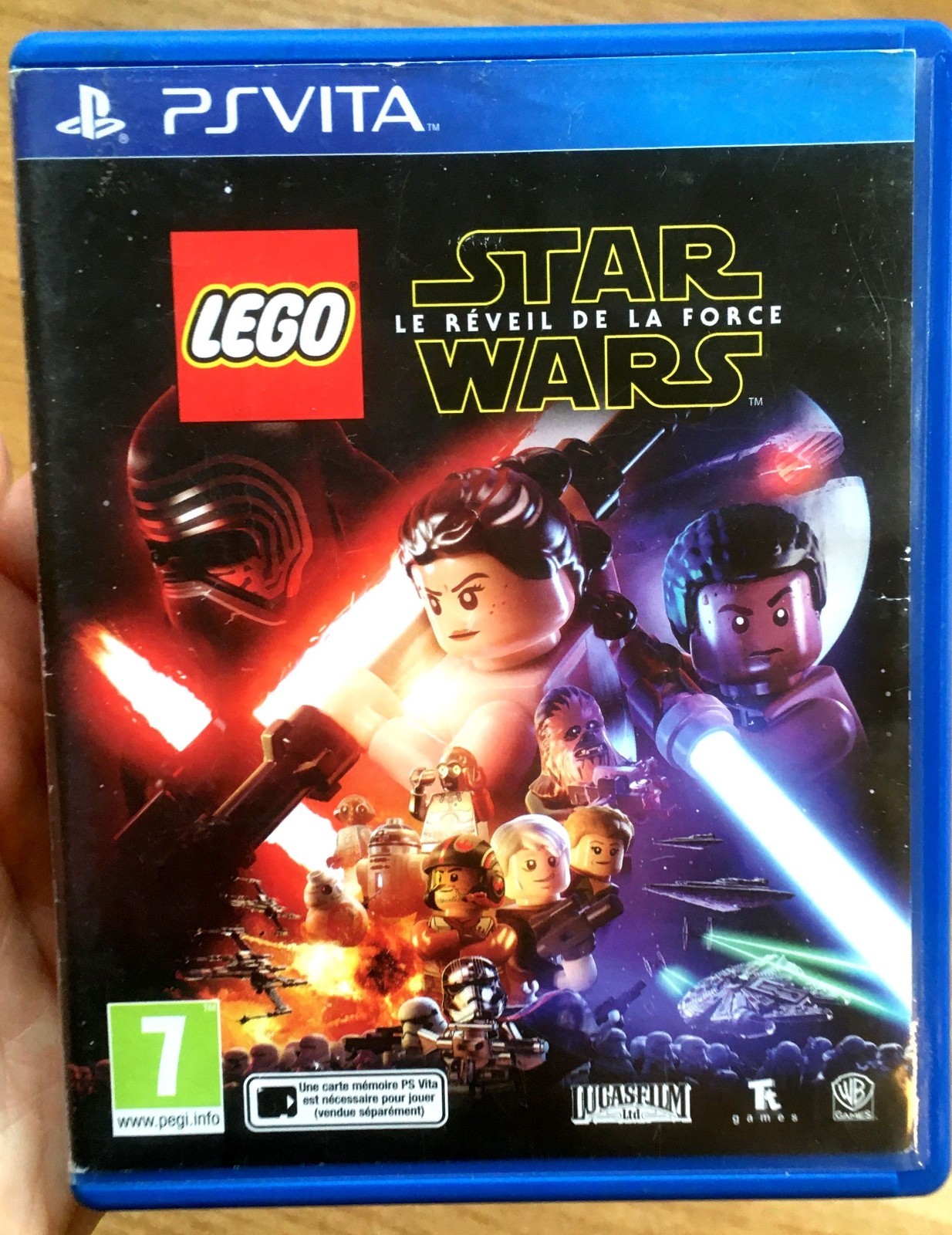 LEGO STAR WARS LE RÉVEIL DE LA FORCE - BOÎTE VIDE SONY PSVITA PS VITA PAL FRA