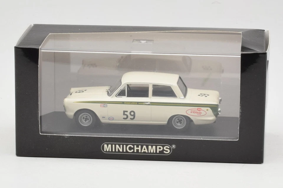 400648259 Ford Lotus Cortina Mk1 #59 J. Clark / R. Parsons Sebring 1964 Minicham - Immagine 4 di 4
