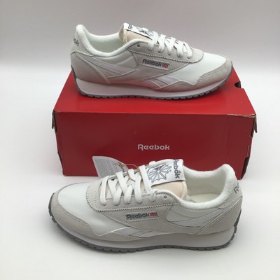 Reebok Classic AZ Women Running Sneakers Shoes White Grey 230010 Size 6 New