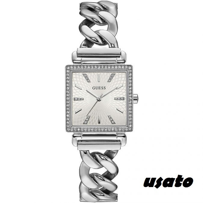 GUESS   GW01030L1     orologio quarzo  DONNA  acciaio e zirconi   usato