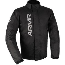 ARMR Dryguard Waterproof Motorcycle Over Jacket  - Black