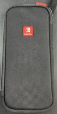 Nintendo DS Switch N Carry Carrying Case Travel Bag black and red. Case Only