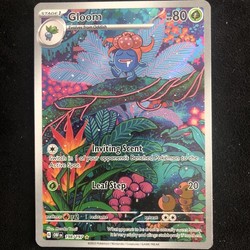 Gloom 198/197 Obsidian Flames Illustration Rare