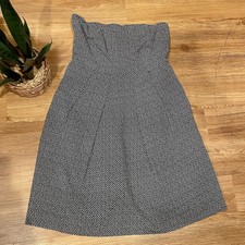 J. Crew Strapless Polka Dot Dress Size 10