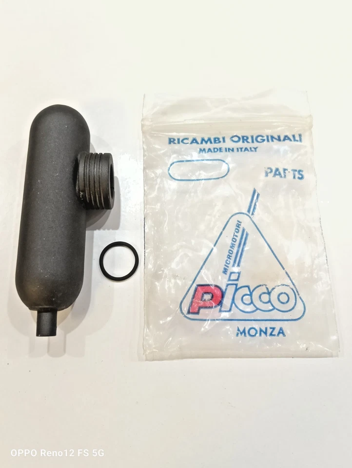 PICCO Rc engine original exhaust muffler NEW very rare!!! Foto 2 de 3