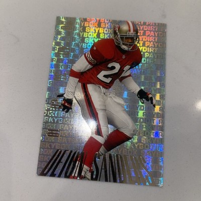 1995 Skybox Premium - Paydirt Deion Sanders #PD24 Gold