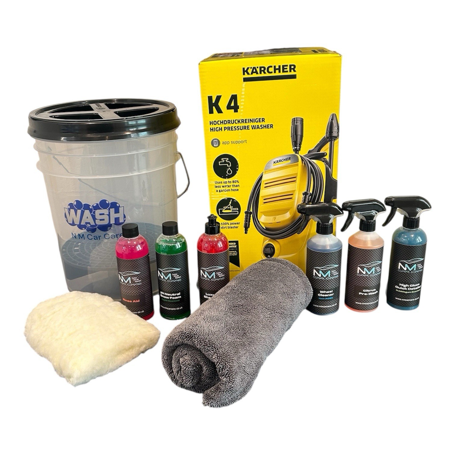 Karcher K4 Pressure Washer & Cleaning Bundle