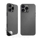 New ListingPhone Skin/Phone Wrap For iPhone, Samsung & Android Black Rough leather Skin