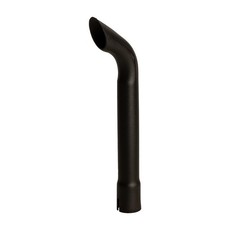 Exhaust Pipe Stack Replacement Universal - 1-14 X 12 Curved Black Exhaust Pipe Stack Replacement Universal - 1-14 X 12 Curved Black