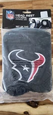 NFL Headrest Cover Embroidered Logo Set of 2 by Team ProMark -Select- Team Below