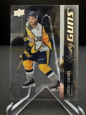 2021-22 Upper Deck Series 1 Jeremy Davies Young Guns Clear Cut
