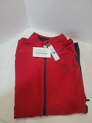 NorthEnd Allstate Peterbuilt Classic Red  Carbon Full zip Mens Sweatshirt XL New