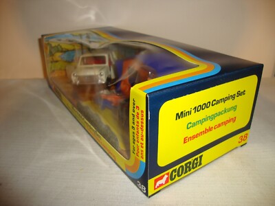 CORGI GIFT SET 38 MINI 1000 CAMPING SET - VN MINT in original BOX