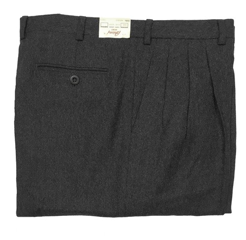 NEW Brioni Dress Dress Pants! 38 (36) Gray Heather Heavier Wool Triple Pleated - Picture 2 of 3